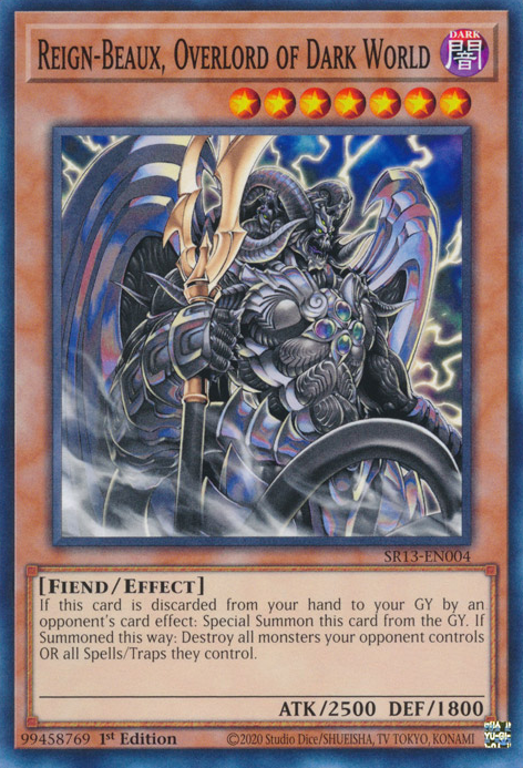 Reign-Beaux, Overlord of Dark World [SR13-EN004] Common | GnG Games