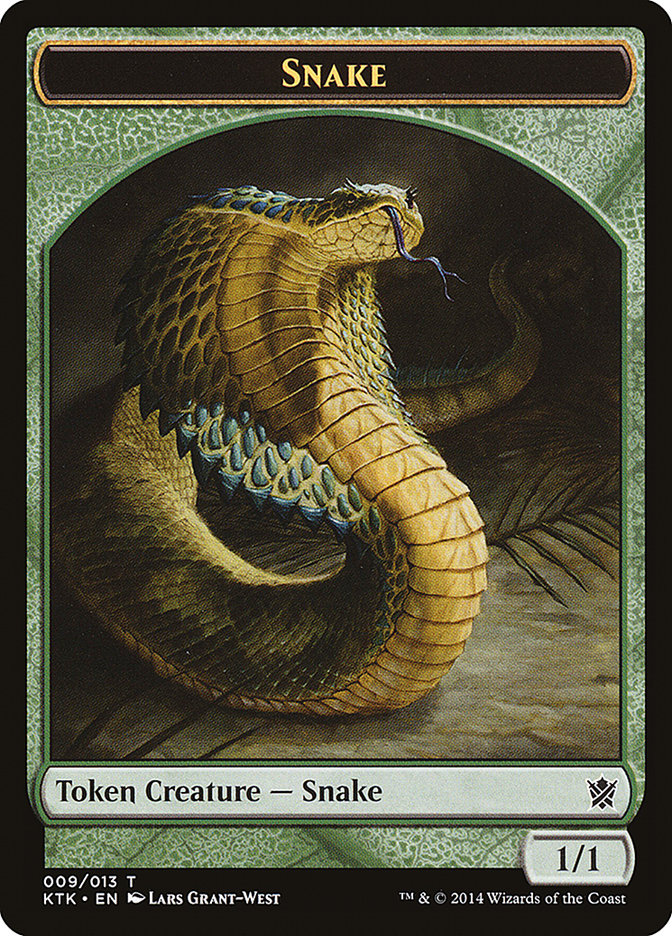 Snake [Khans of Tarkir Tokens] | GnG Games