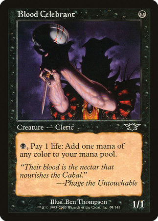 Blood Celebrant [Legions] | GnG Games