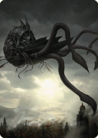 Nautiloid Ship Art Card [Commander Legends: Battle for Baldur's Gate Art Series] | GnG Games