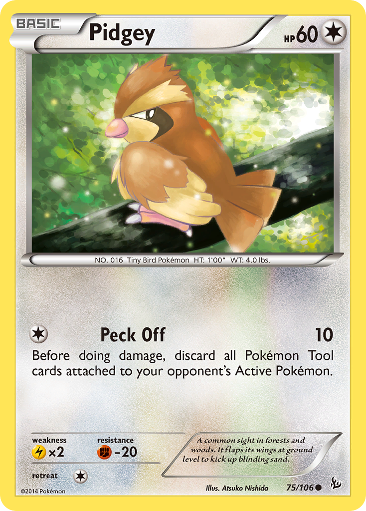 Pidgey (75/106) [XY: Flashfire] | GnG Games