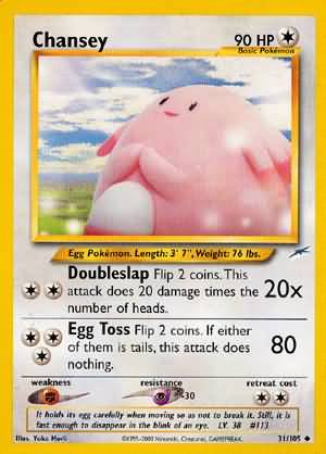 Chansey (31/105) [Neo Destiny Unlimited] | GnG Games