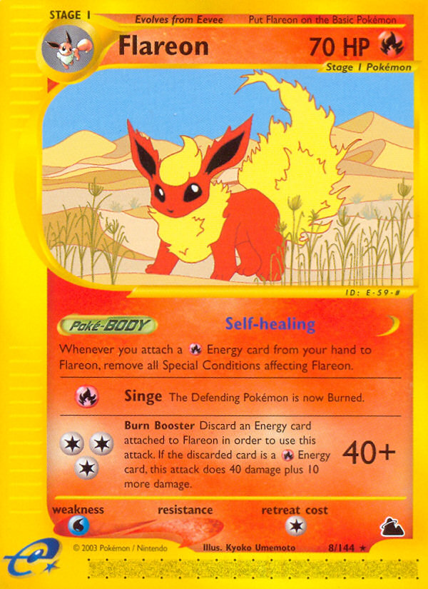 Flareon (8/144) [Skyridge] | GnG Games