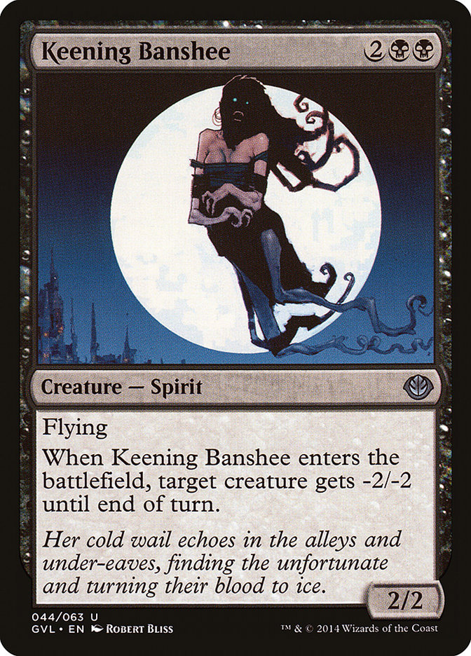 Keening Banshee (Garruk vs. Liliana) [Duel Decks Anthology] | GnG Games