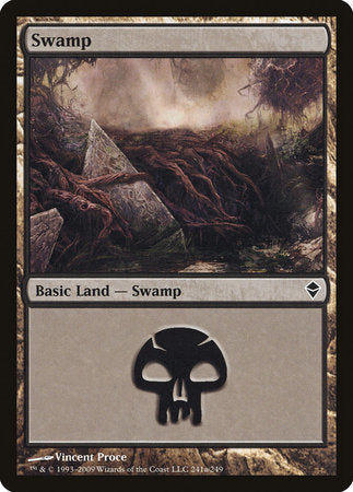 Swamp (241a) [Zendikar] | GnG Games