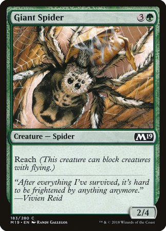 Giant Spider [Core Set 2019] | GnG Games