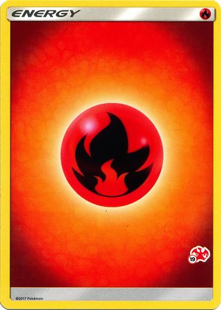 Fire Energy (Charizard Stamp #19) [Battle Academy 2020] | GnG Games