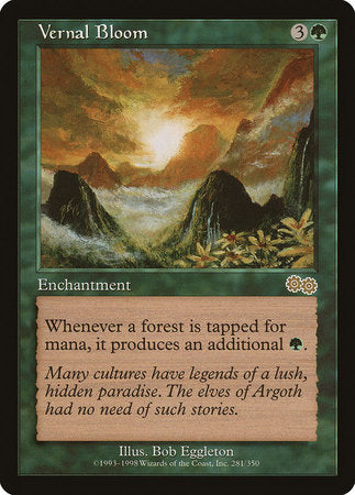 Vernal Bloom [Urza's Saga] | GnG Games