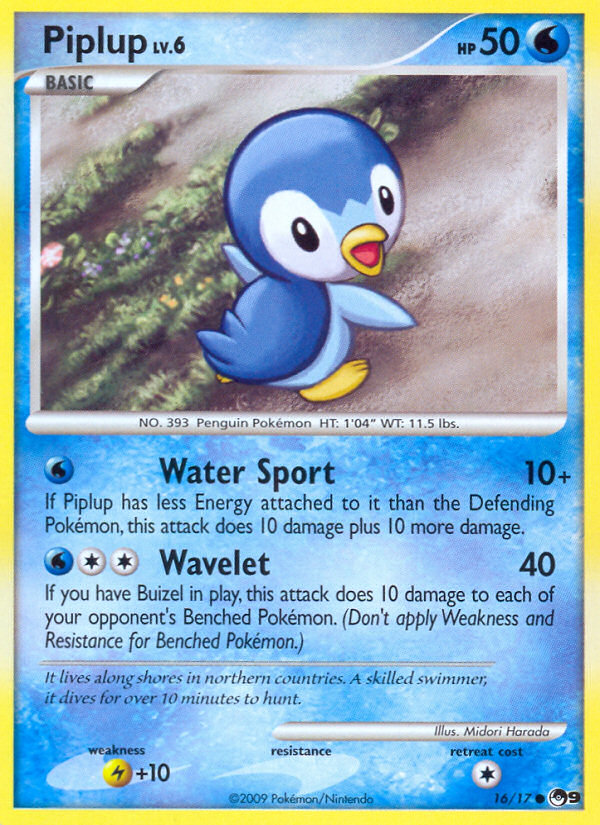 Piplup (16/17) [POP Series 9] | GnG Games