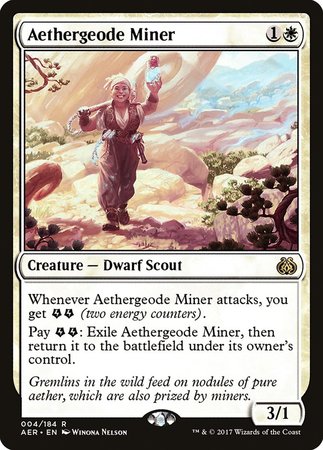 Aethergeode Miner [Aether Revolt] | GnG Games