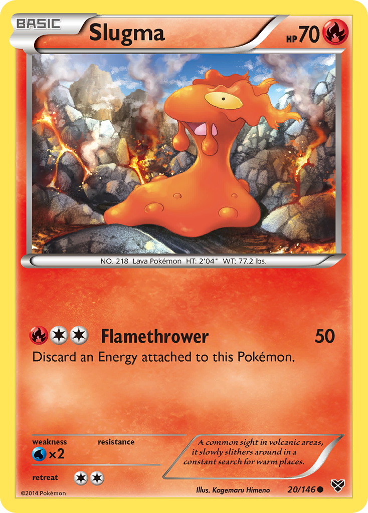 Slugma (20/146) [XY: Base Set] | GnG Games