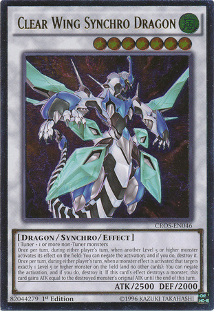 Clear Wing Synchro Dragon (UTR) [CROS-EN046] Ultimate Rare | GnG Games