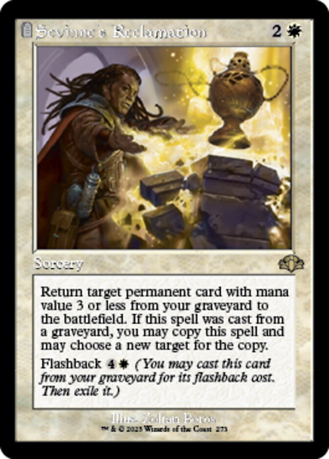 Sevinne's Reclamation (Retro) [Dominaria Remastered] | GnG Games