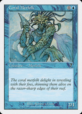 Coral Merfolk [Seventh Edition] | GnG Games