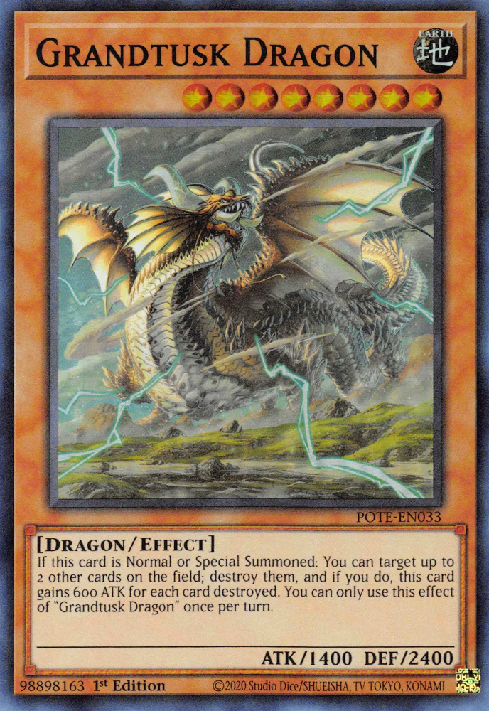 Grandtusk Dragon [POTE-EN033] Super Rare | GnG Games