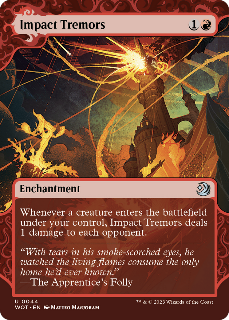 Impact Tremors [Wilds of Eldraine: Enchanting Tales] | GnG Games