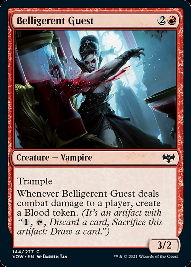 Belligerent Guest [Innistrad: Crimson Vow] | GnG Games