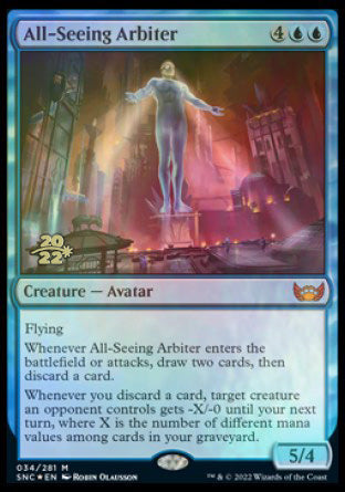 All-Seeing Arbiter [Streets of New Capenna Prerelease Promos] | GnG Games