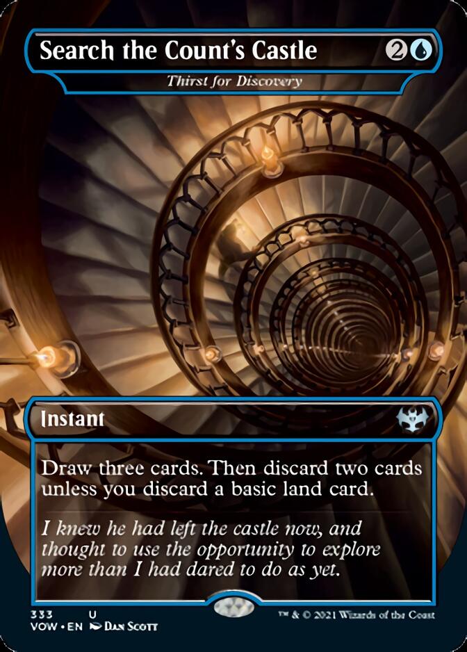 Thirst for Discovery - Search the Count's Castle [Innistrad: Crimson Vow] | GnG Games