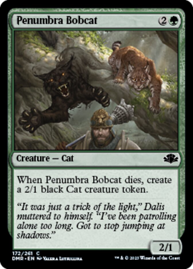 Penumbra Bobcat [Dominaria Remastered] | GnG Games