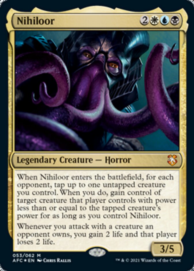 Nihiloor [Dungeons & Dragons: Adventures in the Forgotten Realms Commander] | GnG Games