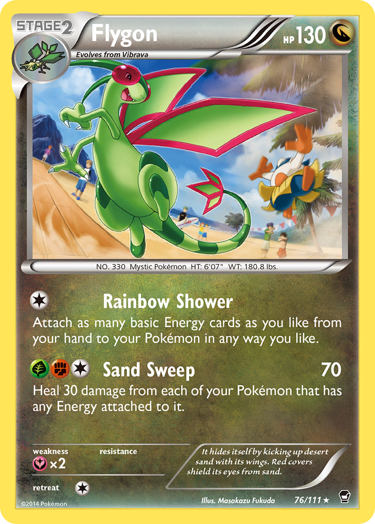 Flygon (76/111) [XY: Furious Fists] | GnG Games