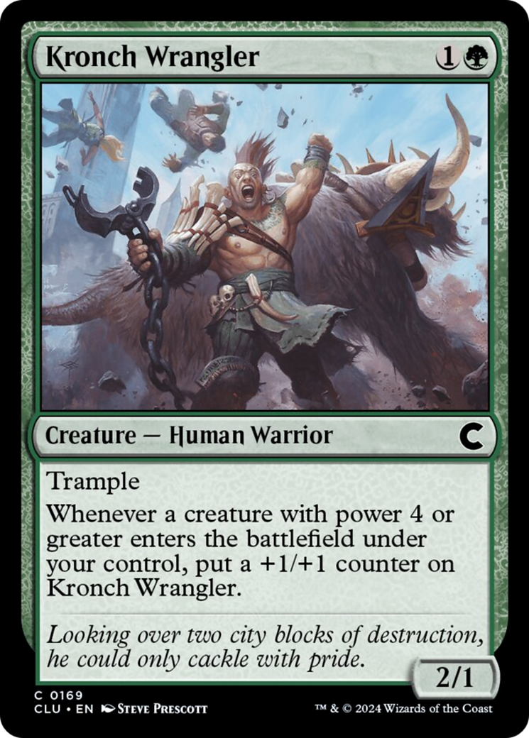 Kronch Wrangler [Ravnica: Clue Edition] | GnG Games