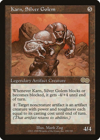 Karn, Silver Golem [Urza's Saga] | GnG Games
