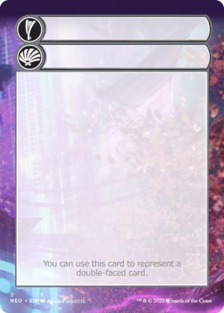 Helper Card (2/9) [Kamigawa: Neon Dynasty Tokens] | GnG Games