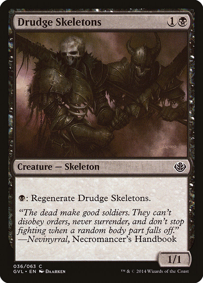 Drudge Skeletons (Garruk vs. Liliana) [Duel Decks Anthology] | GnG Games