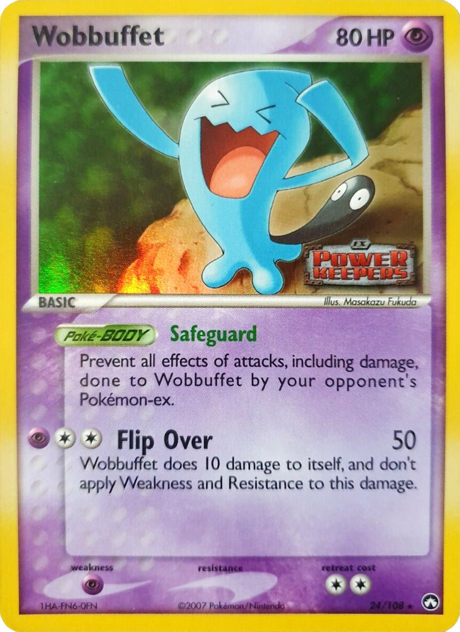 Wobbuffet (24/108) (Stamped) [EX: Power Keepers] | GnG Games