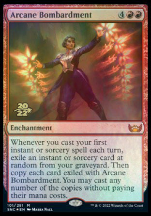 Arcane Bombardment [Streets of New Capenna Prerelease Promos] | GnG Games