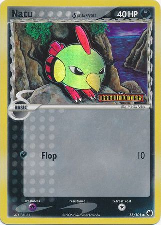 Natu (55/101) (Delta Species) (Stamped) [EX: Dragon Frontiers] | GnG Games