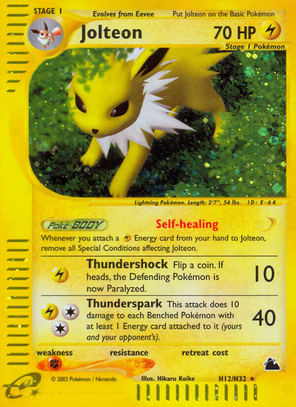 Jolteon (H12/H32) [Skyridge] | GnG Games