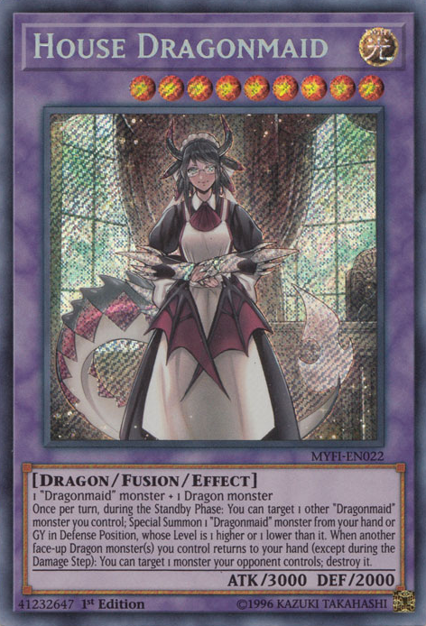 House Dragonmaid [MYFI-EN022] Secret Rare | GnG Games