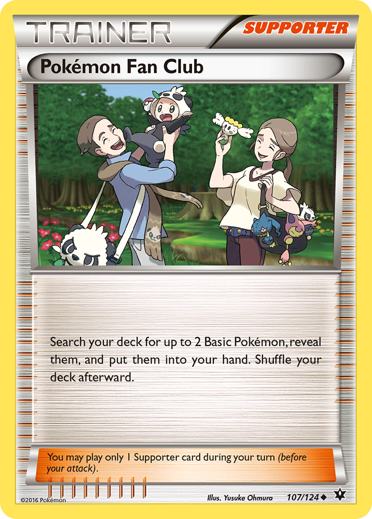 Pokemon Fan Club (107/124) [XY: Fates Collide] | GnG Games