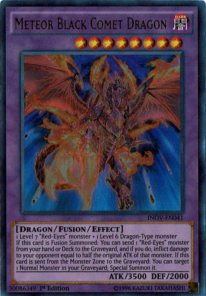 Meteor Black Comet Dragon [INOV-EN041] Ultra Rare | GnG Games