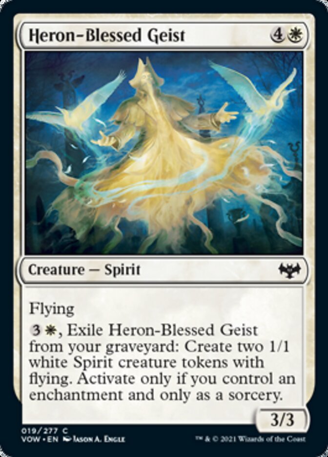 Heron-Blessed Geist [Innistrad: Crimson Vow] | GnG Games