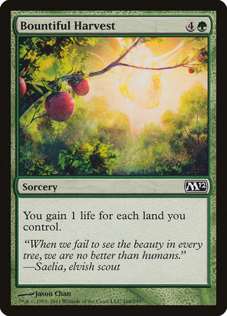 Bountiful Harvest [Magic 2012] | GnG Games