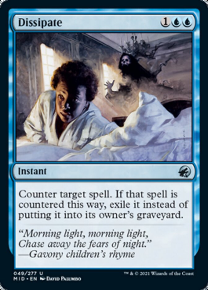 Dissipate [Innistrad: Midnight Hunt] | GnG Games