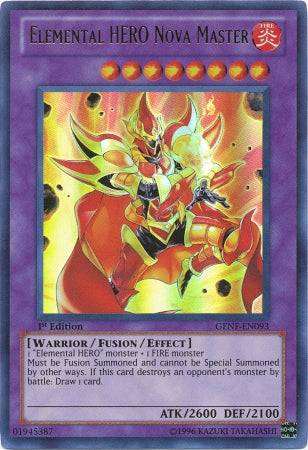 Elemental HERO Nova Master [GENF-EN093] Ultra Rare | GnG Games