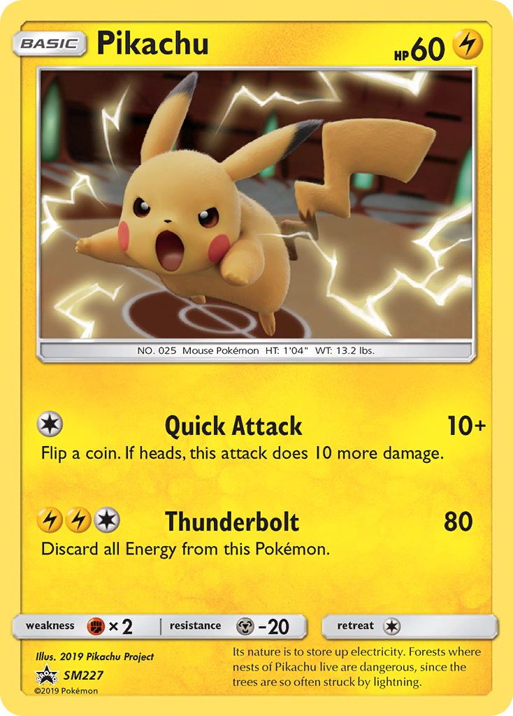 Pikachu (SM227) [Sun & Moon: Black Star Promos] | GnG Games