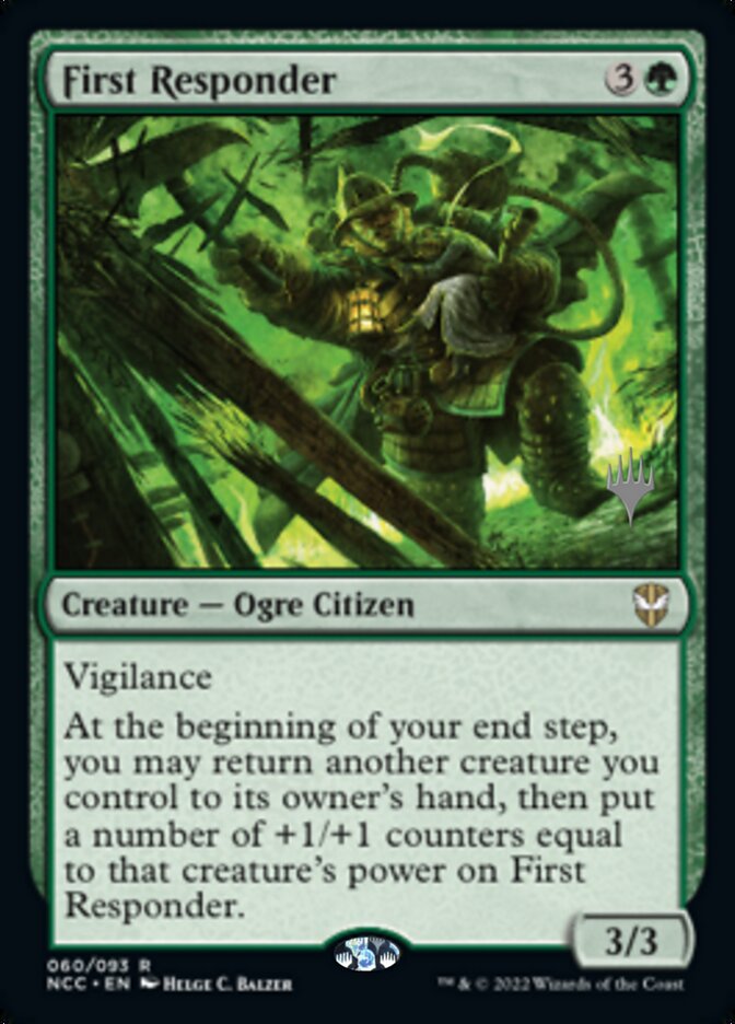 First Responder (Promo Pack) [Streets of New Capenna Commander Promos] | GnG Games