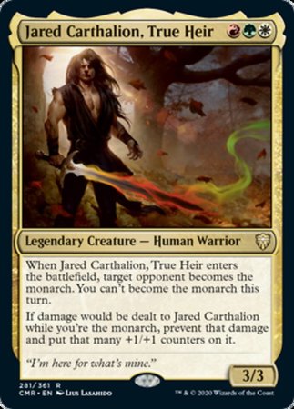 Jared Carthalion, True Heir [Commander Legends] | GnG Games