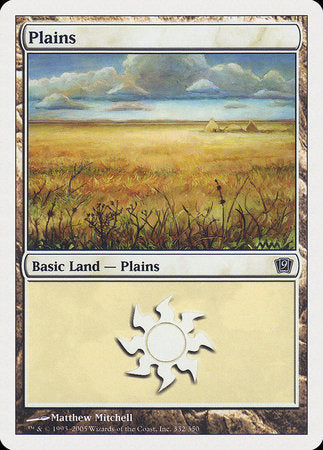 Plains (332) [Ninth Edition] | GnG Games