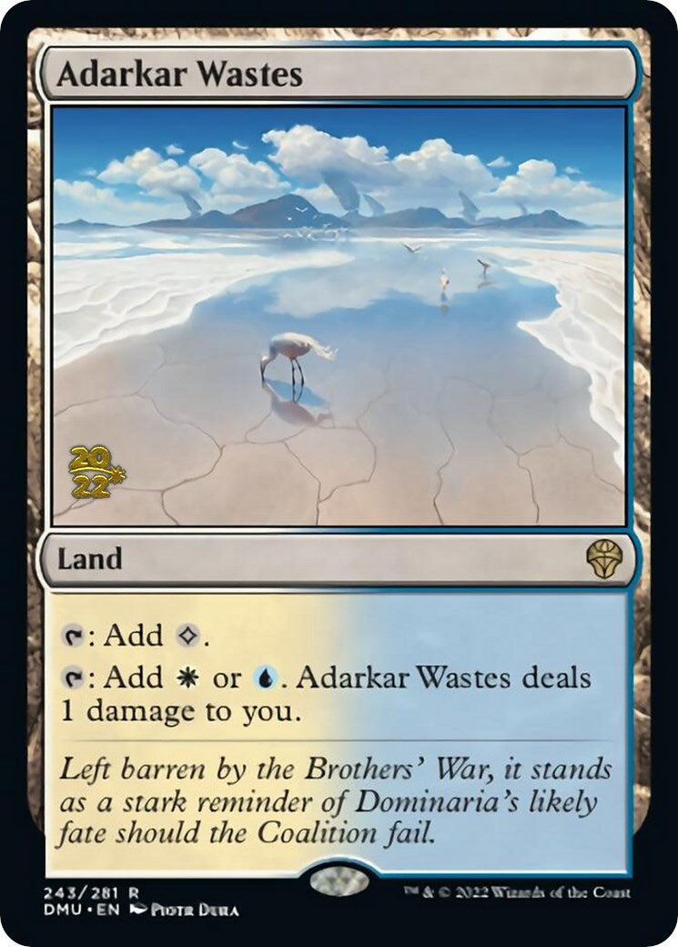 Adarkar Wastes [Dominaria United Prerelease Promos] | GnG Games