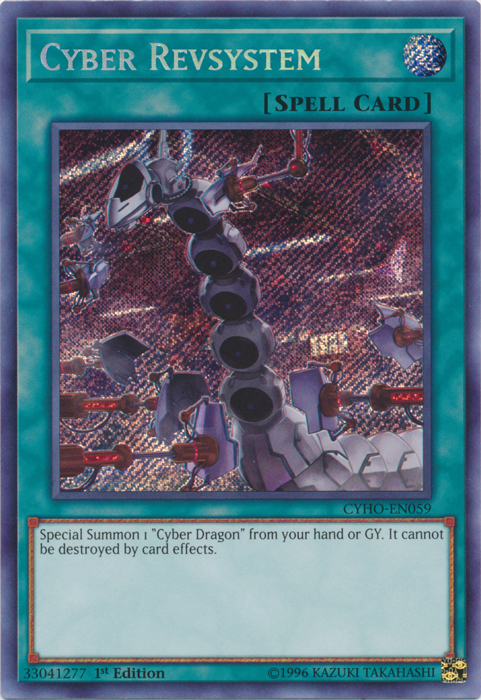 Cyber Revsystem [CYHO-EN059] Secret Rare | GnG Games