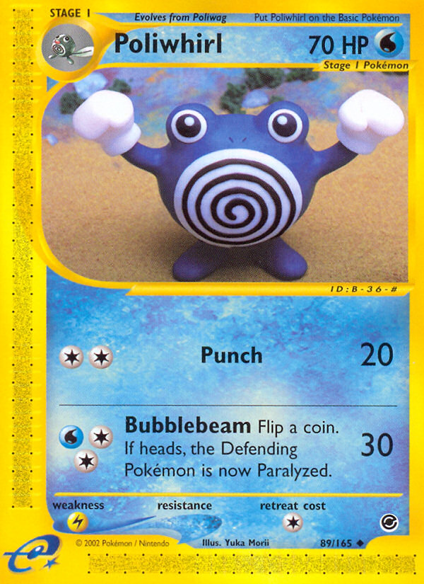 Poliwhirl (89/165) [Expedition: Base Set] | GnG Games