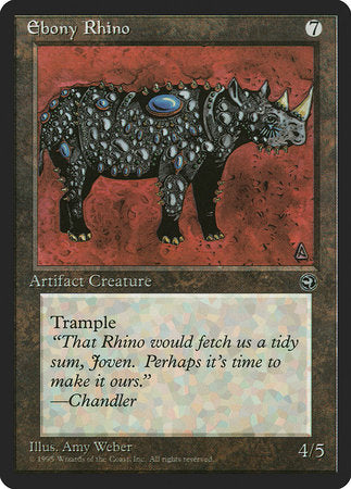 Ebony Rhino [Homelands] | GnG Games