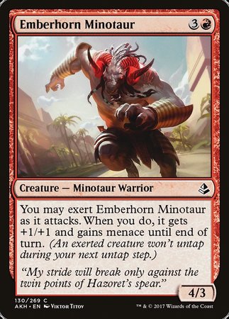 Emberhorn Minotaur [Amonkhet] | GnG Games